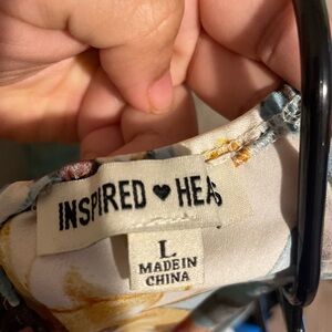 Inspired Hearts Multicolor Blouse